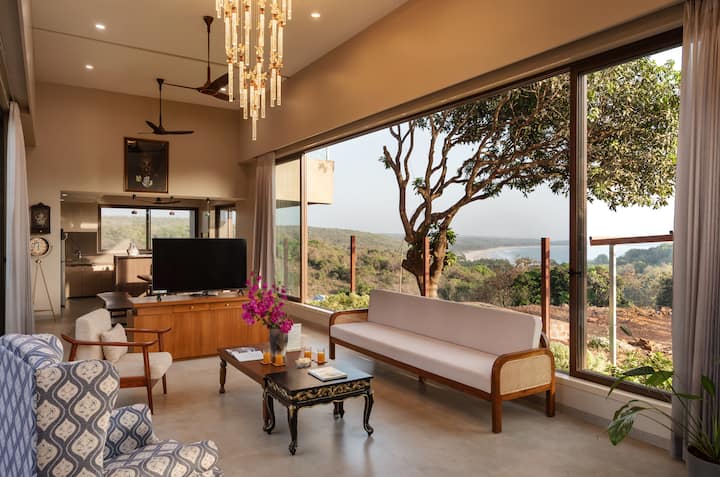 4bhk Sea & Forest View Villa | Near Ganpatipule - Ganpatipule