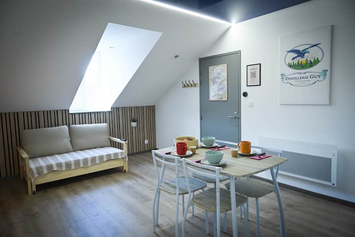 Côté Pont  T2 Lumineux De 35 M²  2 à 4 Voyageurs - Pontarlier
