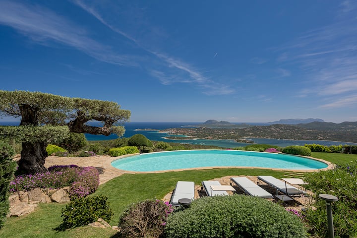 [Villa Panoramica Vista Mare] Privacy Con Piscina - Arzachena