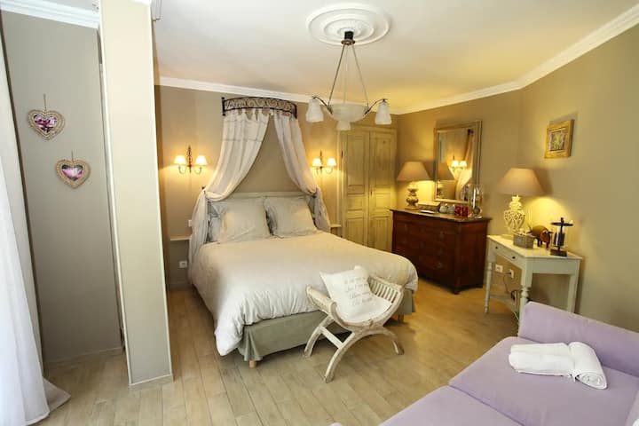 Chambre Et Terrasse-maison D'hôtes Villa Mimosa - Zonza
