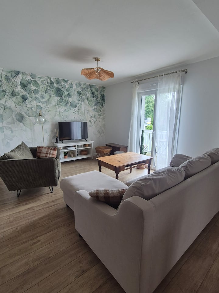 Grande Maison Cosy Avec Jardin, 15 Min De La Mer - Coutances