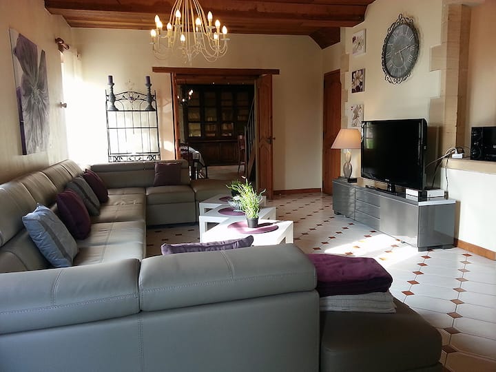 Le Moulin De La Chasse 14 Pers Avec Piscine Et Spa - Normandía