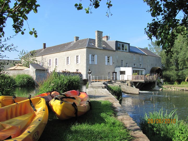 Le Moulin De La Chasse 14 Pers Avec Piscine Et Spa - 노르망디