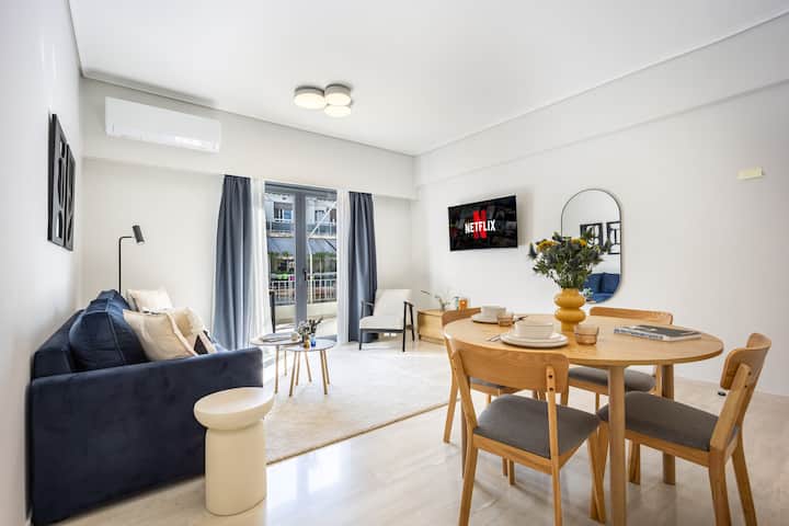 Spacious 2br | Large Terrace + Balcony · 301 - Athens