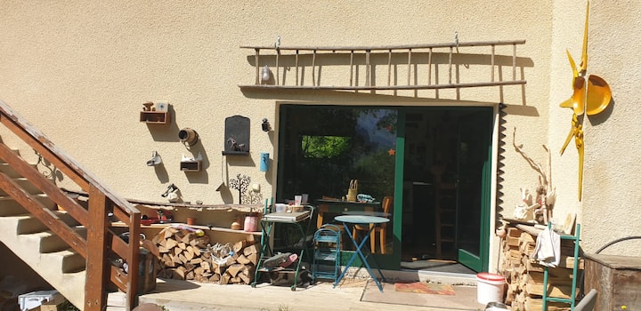 Maison Atypique Au Brudistan - Saint-Jean-en-Royans