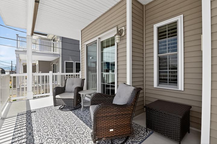 Pristine 3br Shore Getaway – Blocks  To Boardwalk - Wildwood Crest