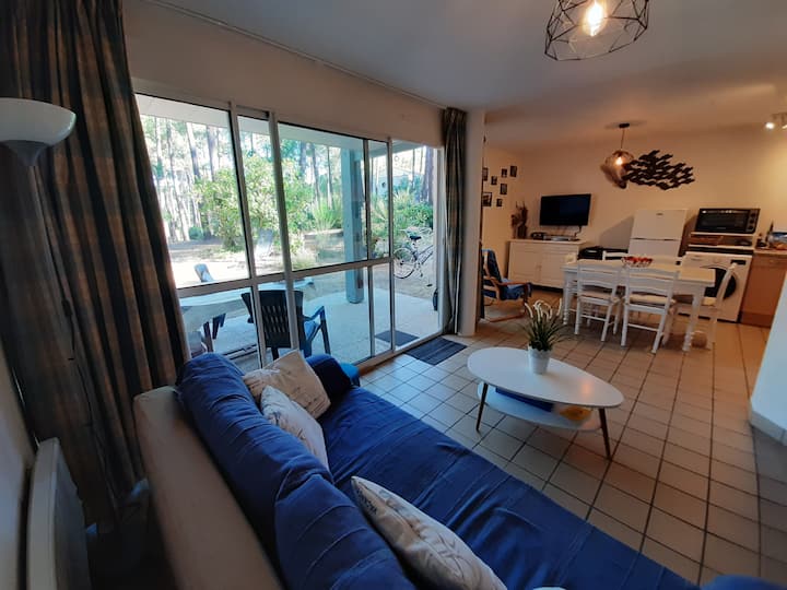 Villa De Vacances Entre Plage Et Foret De Pins - Lacanau