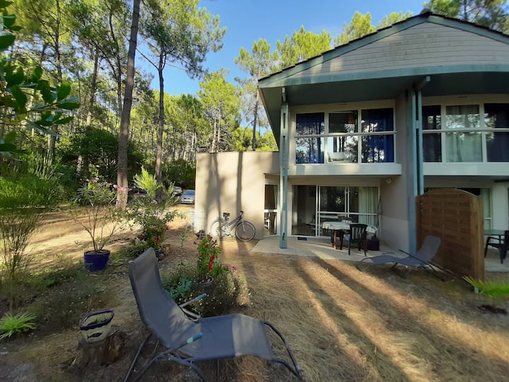 Villa De Vacances Entre Plage Et Foret De Pins - Lacanau