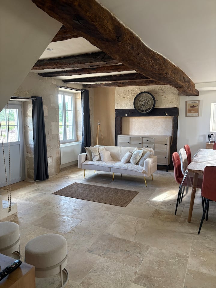 Le Gîte Terracotta Pour 8 Personnes, à La Campagne - Saint-Savin