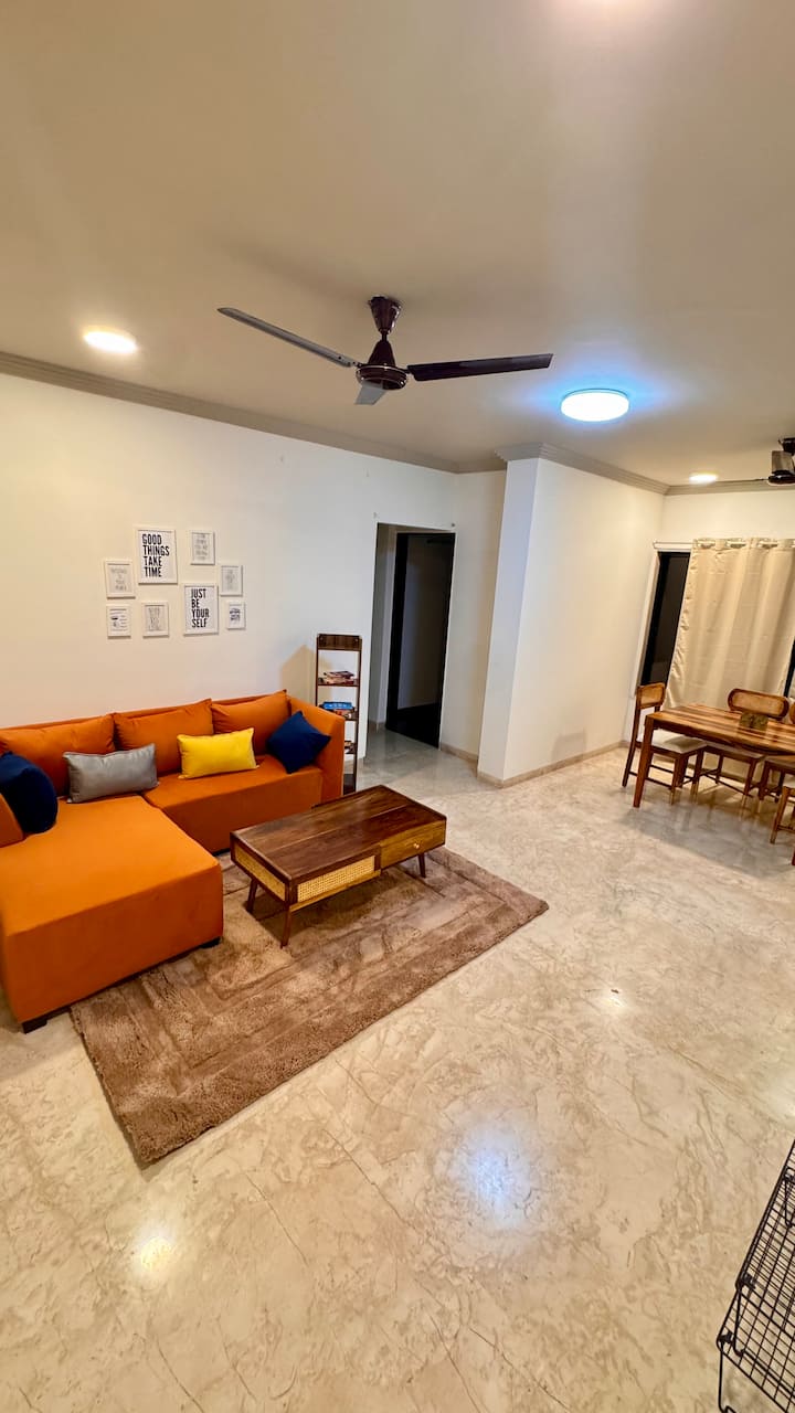 Modern Luxe 2bhk|softest Bed | High-speed Wi-fi - Mumbai
