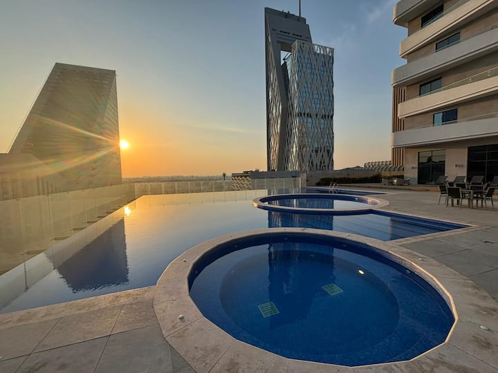 Nice Apartment With Pool & Gym 24/7 - Lusail