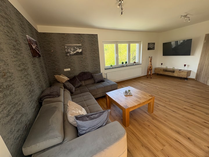 Ferienwohnung Lahntal Sauna Wintergarten Natur - Runkel