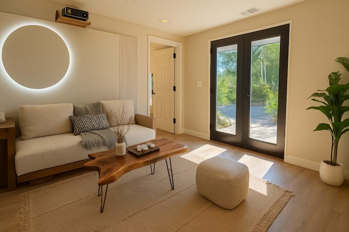 New Luxury Wabisabi Studio Near Dc With Projector - Largo, MD