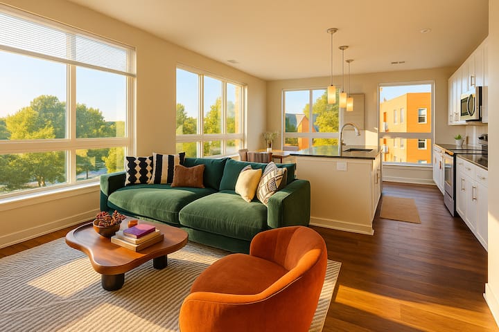 Artful Alexandria 2br With Pool & Fireplace - Alexandria, VA