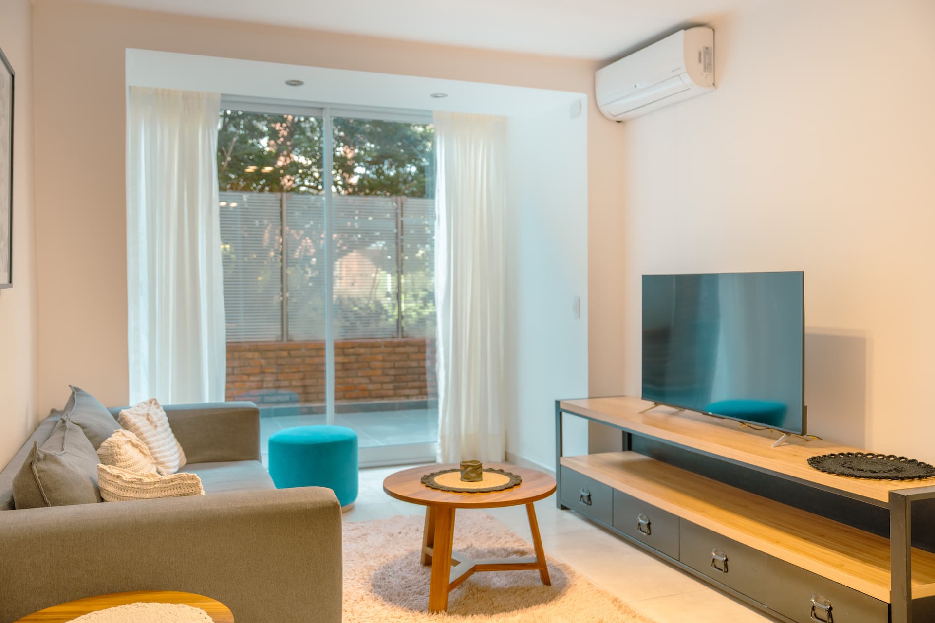 Apartment with patio in Puerto Madero