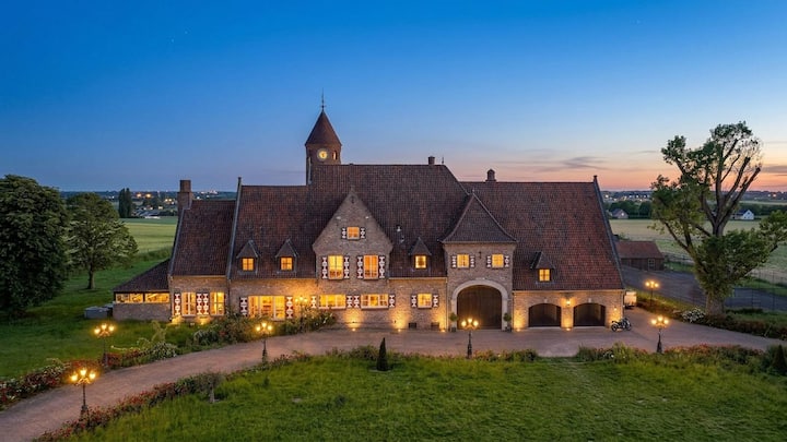 Château D -Roncheval - Suite Deluxe De La Marquise - Harelbeke
