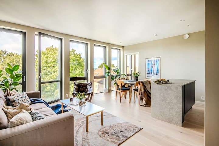 Moderne 3-roms På Torshov Med Takterrasse - Oslo