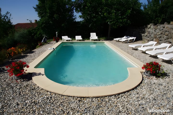 Gite Du Mas St Esprit Avec Piscine - Ardèche