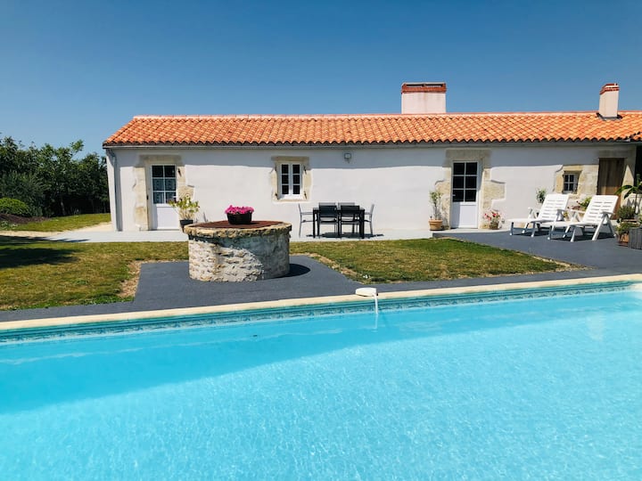 Maison Avec Piscine Près De La Rochelle - Marans