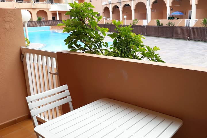 Apartamento Con Dos Terrazas Y Piscina Comunitaria - El Médano