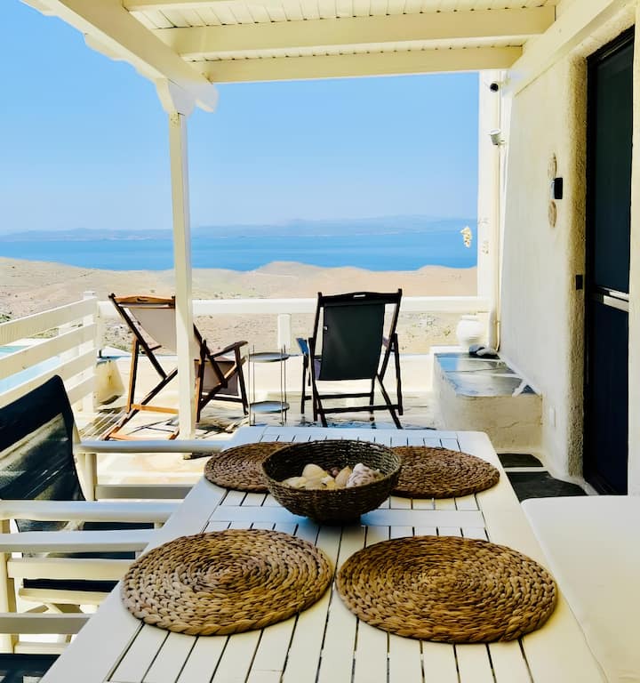 Pasithea Sunset / Stunning Sea View Retreat In Kea - Ceos