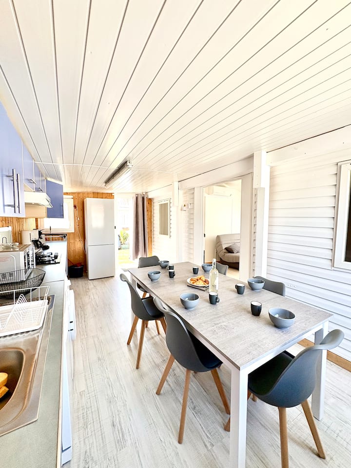 Mobil-home Bord De Mer (50m) - Climatisation - Le Grau d'Agde