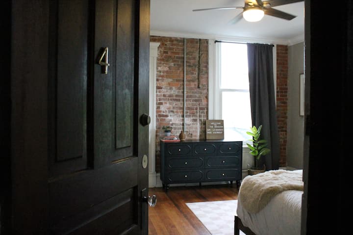 Trendy Historic Apt By Downtown And Franklin Park - 콜럼버스
