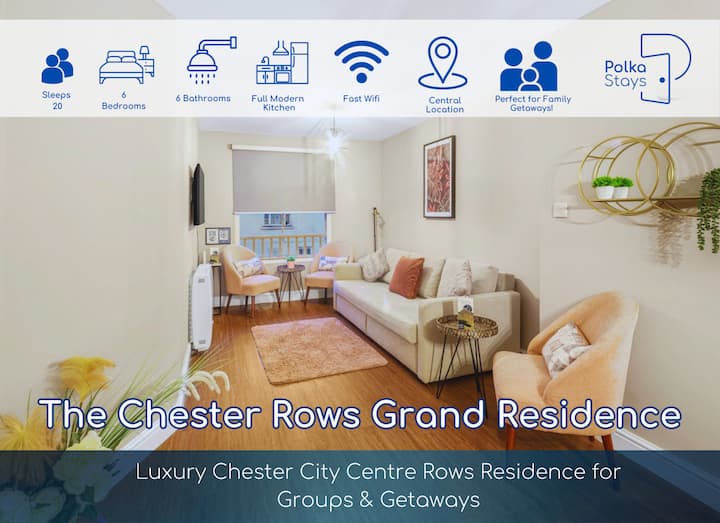The Chester Rows Grand Residence By Polkastays - Chester