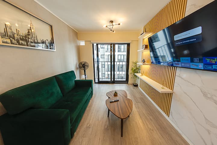 Chic & Funcional: Apartamento Con Gym Y Piscina - Peru