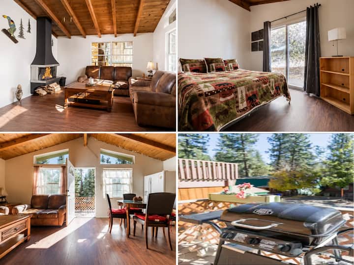 Moonridge Cabin | Fireplace · Zoo · Pet Friendly - Big Bear Lake, CA
