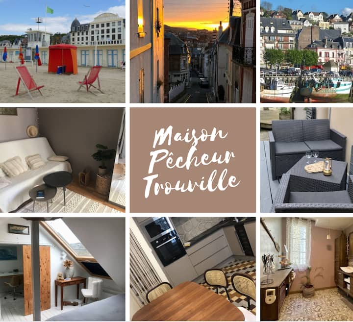 Charmante Maison De Pêcheur Au Coeur De Trouville - Deauville