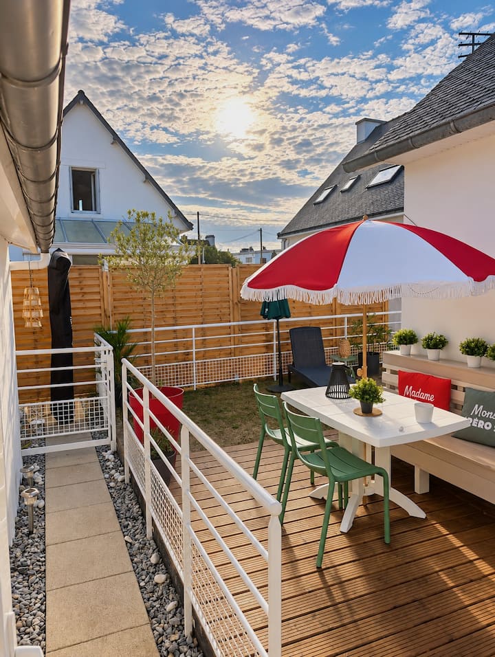 Maisonnette Avec Terrasse Plage à Pieds - Quiberon