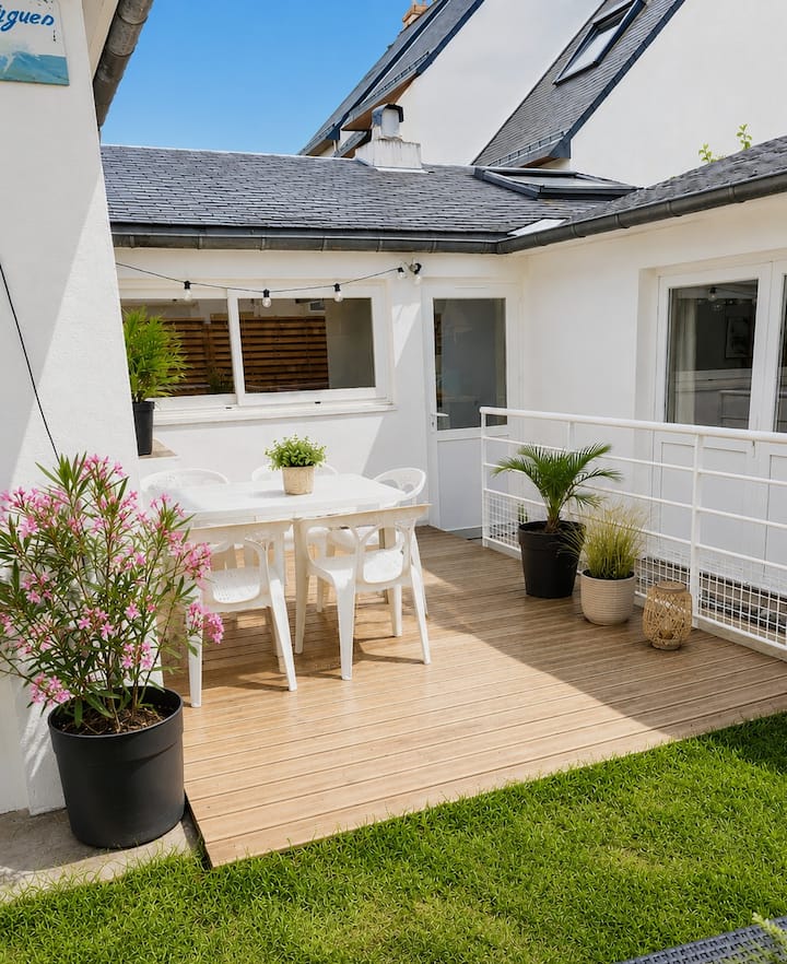 Maisonnette Avec Terrasse Plage à Pieds - Quiberon