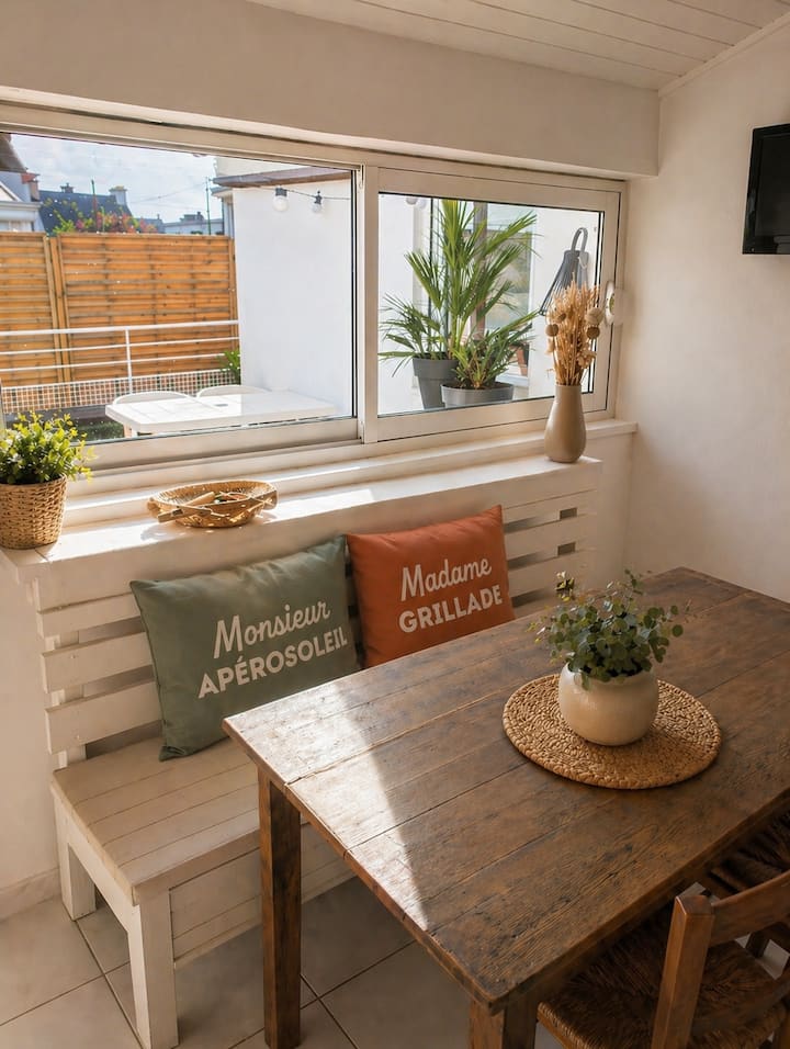 Maisonnette Cosy Avec Terrasse à Quiberon - Quiberon