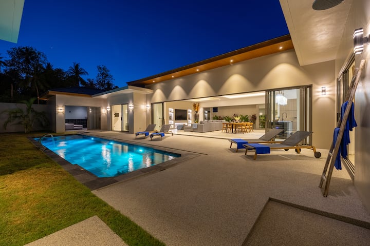Luxury 3br Villa • 200m Beach • Near Fisherman - Koh Samui