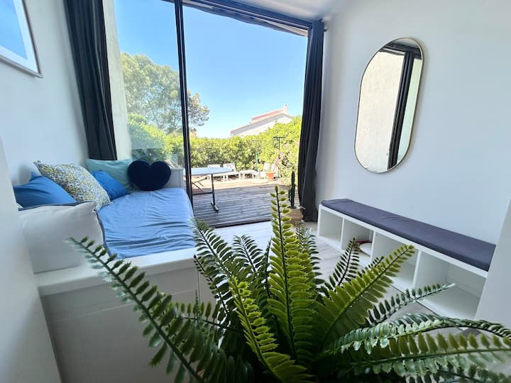 Le Jardin Dazur | Vue Mer | Clim & Wifi | Piscine - La Garde