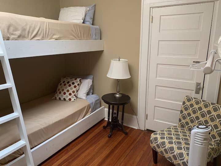 Iron Horse Station - 205 Pullman Bunk Bed - Hot Springs, NC