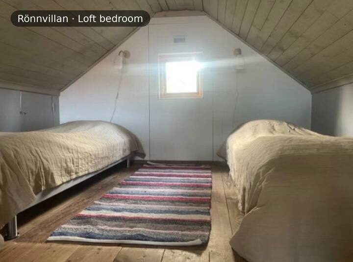 Loft para dormir Rönnvillan