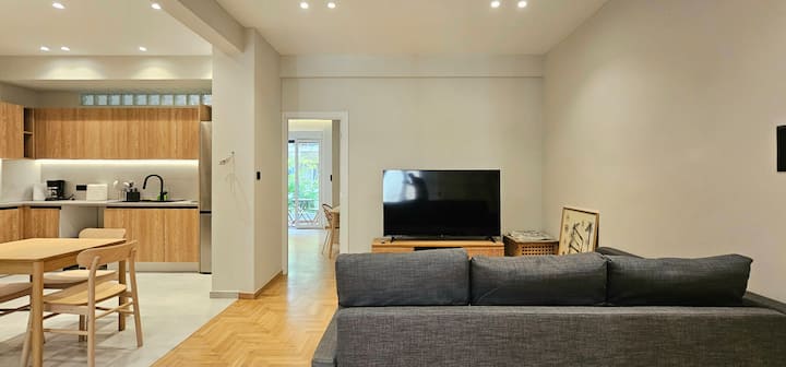 Homoo Athens Center Lux Apt (3 Bd, 2wc) - 300mbps - Athènes