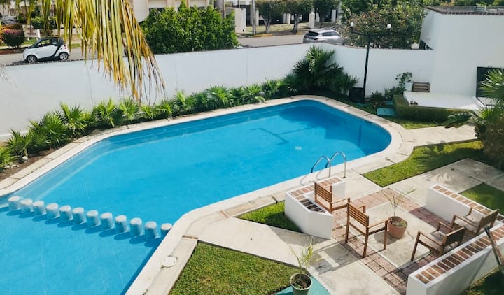 Comfortable And Cozy Studio With Pool - Cancún