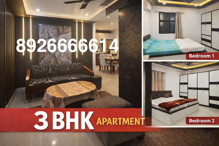 Luxury 3bhk Stay Near Kashi Vishwanath - Varanasi