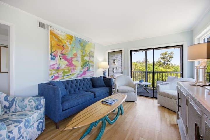 Tidehaven Fresh Coastal Condo Walk To Beach + Pool - Atlantic Beach, NC