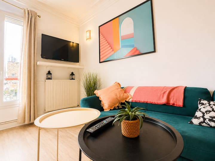 Charming Cosy Flat Near Paris  Quiet And Modern - Vitry-sur-Seine