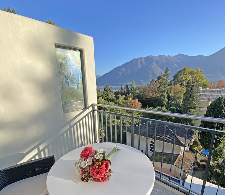 Casa Fontile, 1,5 Zimmerwohnung - Minusio