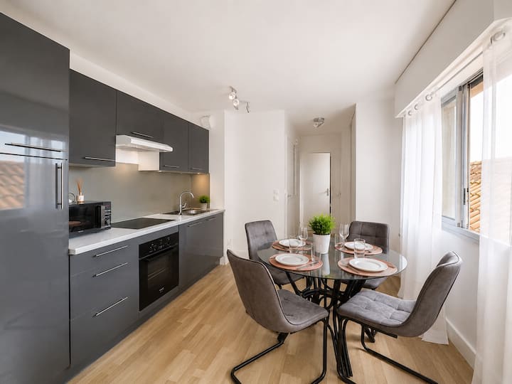 Escapade Au Bord Du Bassin – Studio Confort 4 Pers - Arcachon
