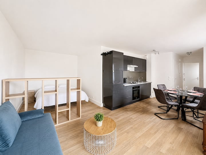 Escapade Au Bord Du Bassin – Studio Confort 4 Pers - Arcachon