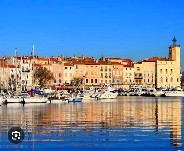 Appartement T3, 2 Chambres, Clim, Parking - La Ciotat