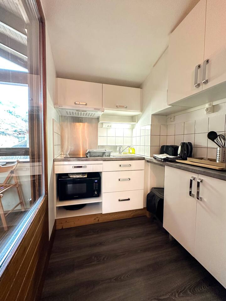 2 - Studio Brides-les-bains Cosy Avec Vue Montagne - Brides-les-Bains