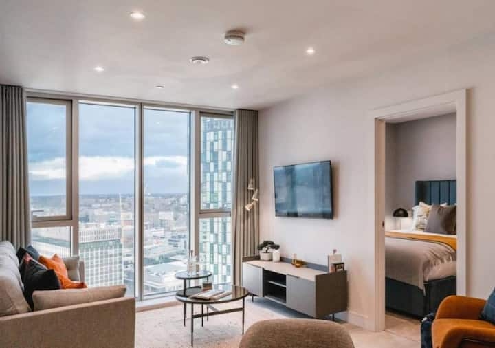 Premium Liverpool 1-bed | Gym, Lounge & Co-work - Liverpool