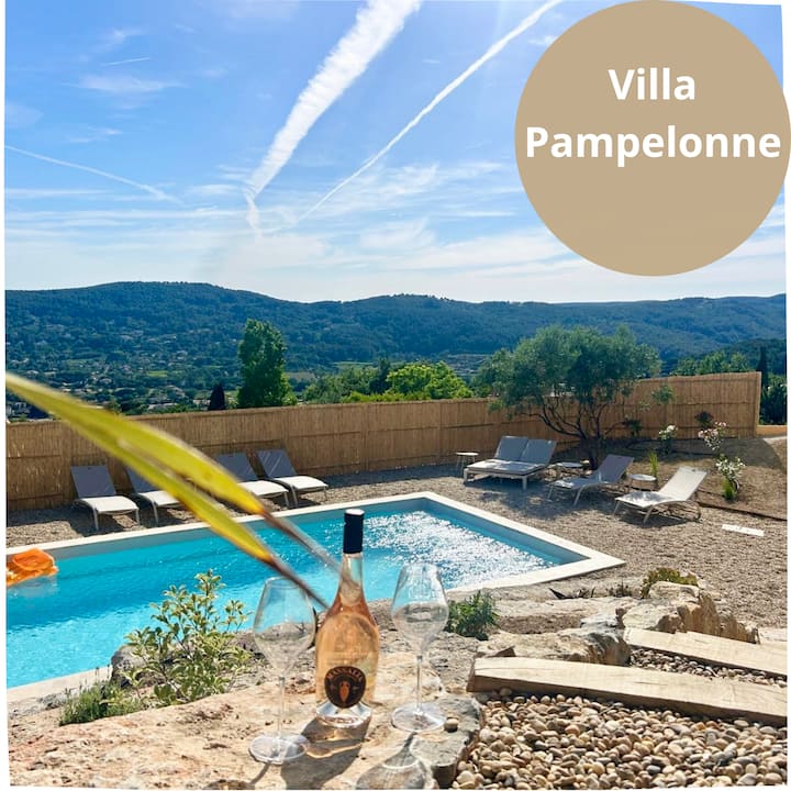 Villa Pampelonne, Vue Panoramique, Piscine, Clim - Draguignan